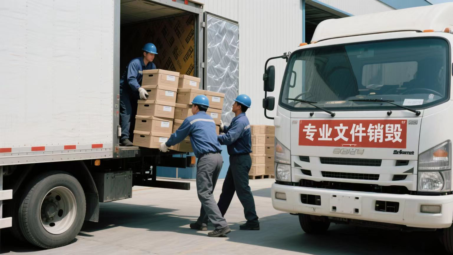 专业的事情交给专业的人，西安文件销毁专业公司